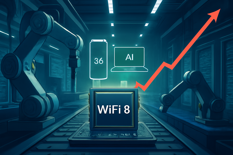 耕興今日宣布在手訂單大增98%,WiFi 8助攻營運