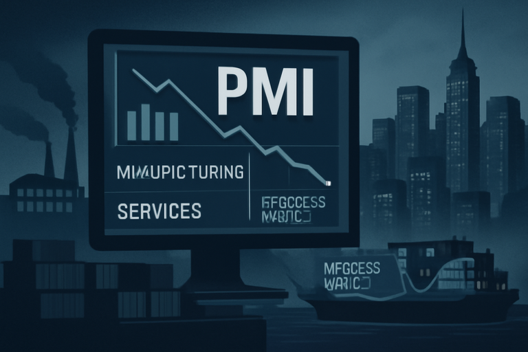 【美股動態】S&PGlobalPMI數據顯示美國經濟增長放緩