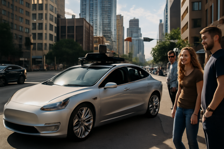 【美股動態】特斯拉Robotaxi無人安全員上路,商轉想像點火