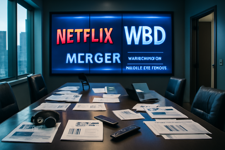 【美股動態】Netflix全現金競購WBD點火整併行情