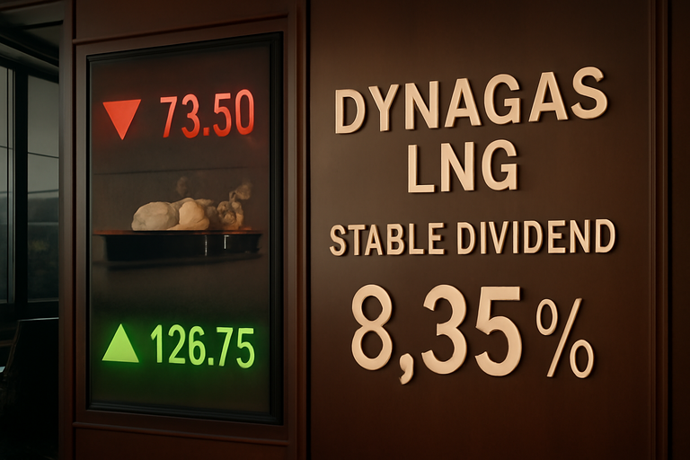 【即時新聞】Dynagas LNG特別股配息出爐!每股0.5625美元,年化殖利率達8.35%