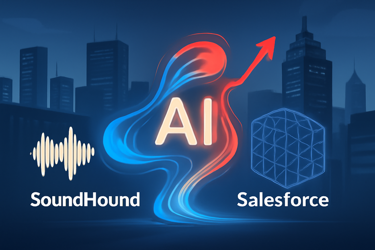 【即時新聞】AI代理浪潮誰是贏家,SoundHound高成長對決Salesforce價值窪地