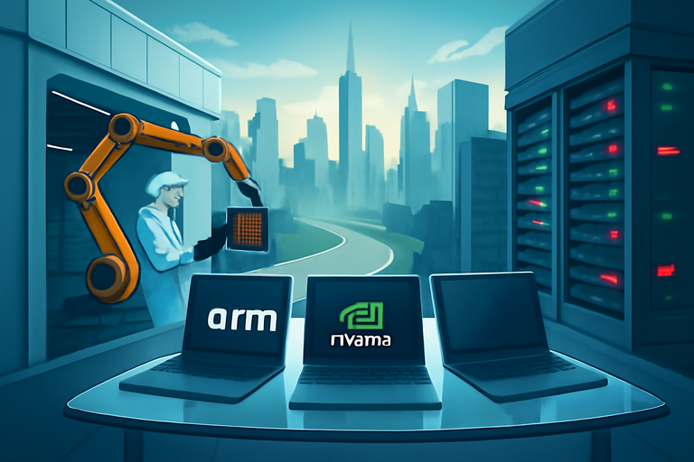 【即時新聞】Arm攜Nvidia攻PC市場，股價量縮下跌2.63％