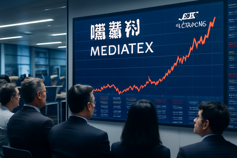 聯發科獲外資大買9517張！股價攻抵1630元，土洋對作全解析