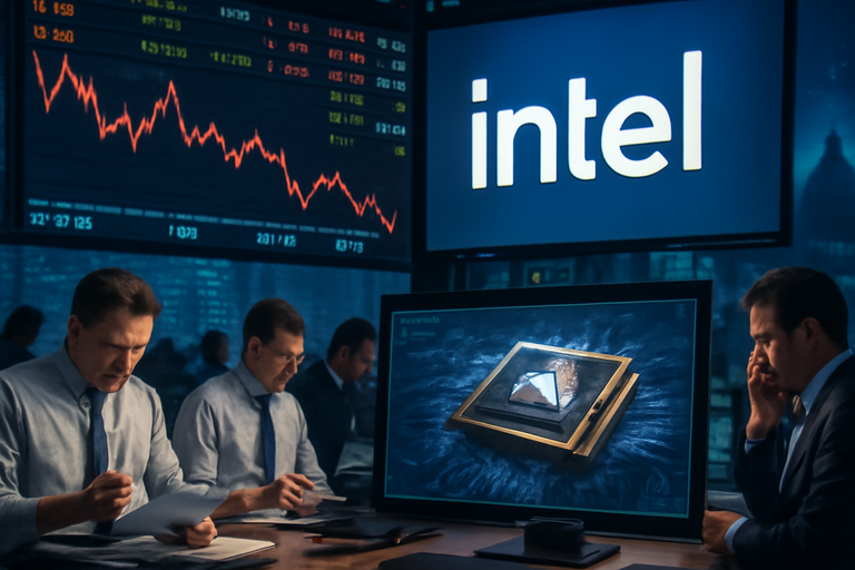【美股動態】英特爾重挫，避險大咖出清添陰影