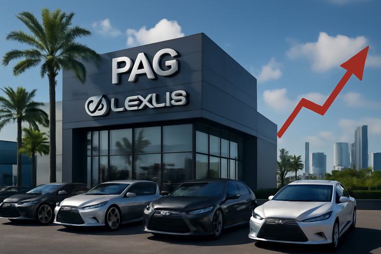 【即時新聞】Penske Automotive Group(PAG)併購佛州Lexus據點預計貢獻4.5億美元年營收