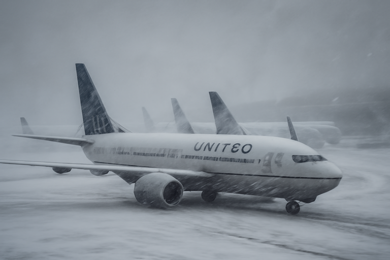 【美股動態】聯合航空暴風雪重挫班表，短線獲利承壓