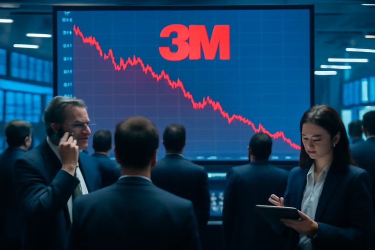【即時新聞】3M公佈財報後股價走跌，華爾街維持買入評級並認為市場過度反應