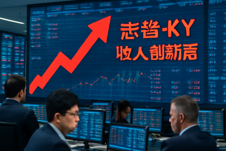 【即時新聞】志強-KY營收首破200億創高，今日公布EPS 6.77元