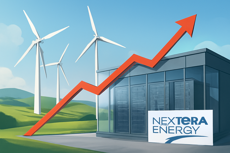 【即時新聞】評價重置與AI電力需求助攻,摩根士丹利上調NextEra Energy目標價至104美元