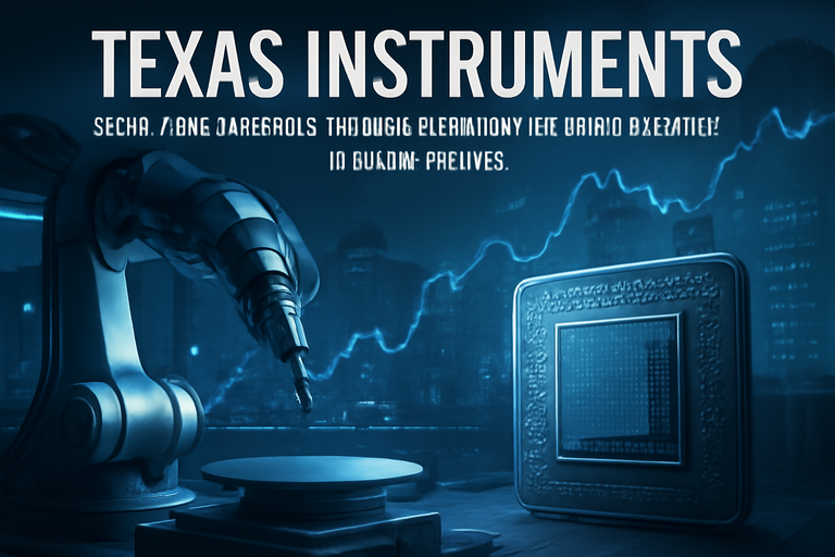 【美股動態】德州儀器資本支出急縮，現金動能轉強