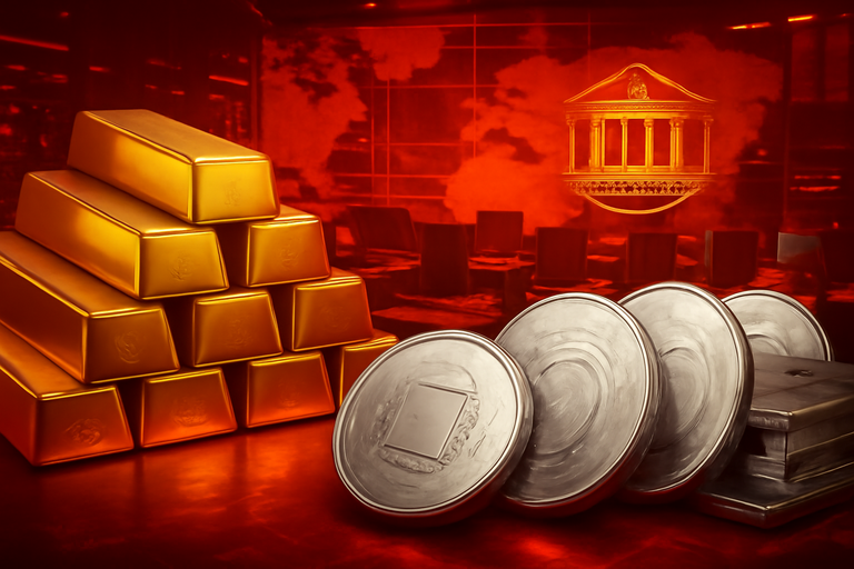 【即時新聞】貴金屬狂飆！黃金白銀總市值合計已達輝達九倍震撼市場