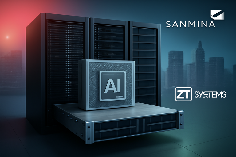 【即時新聞】Sanmina(SANM)挾AI與ZT Systems併購優勢,2027年營收挑戰160億美元