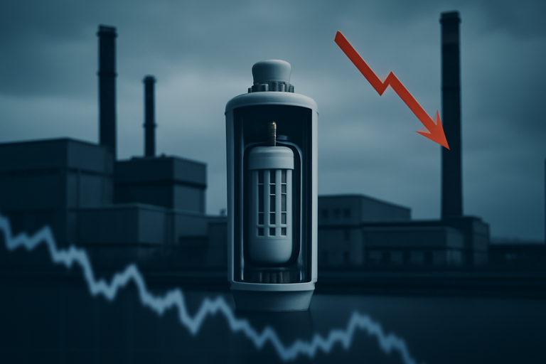 【即時新聞】NuScale Power單季淨損逾5億美元＋燒錢，股價重挫近7％