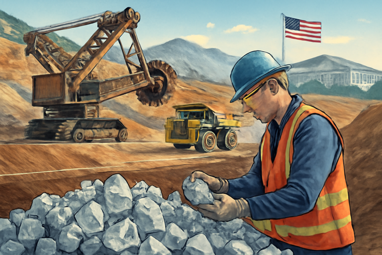 【美股動態】MPMaterials稀土股價飆升因川普政府巨額投資