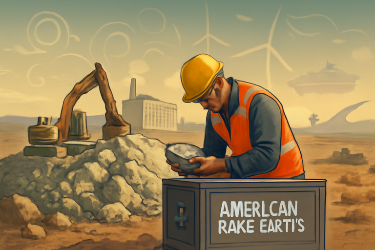 【美股動態】美國稀土獲16億美元政府投資引爆股價飆升