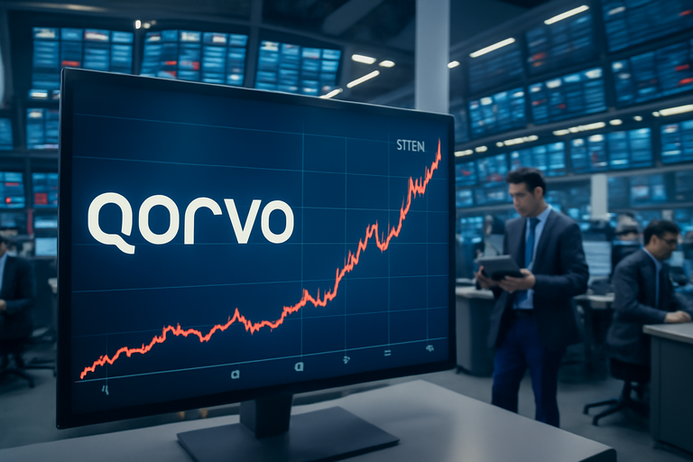 【即時新聞】Qorvo(QRVO)財報優於預期且看好毛利率重返五成水準