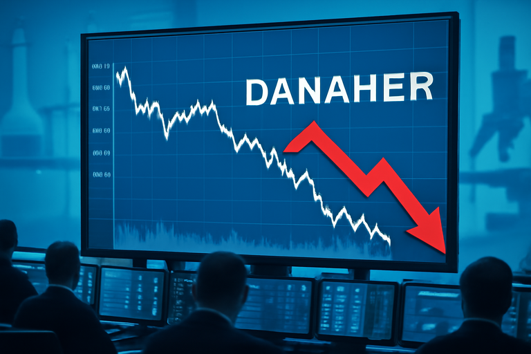 【即時新聞】儘管財報優於預期但展望缺乏驚喜，Danaher(DHR)盤前股價下挫逾5％