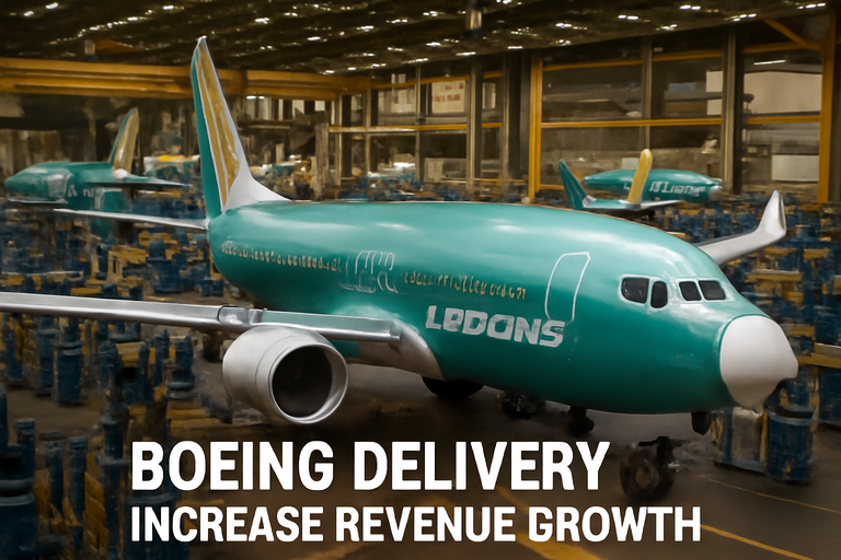 【美股動態】Boeing交付量大增推動營收成長