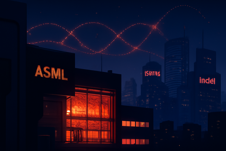【即時新聞】ASML訂單創紀錄帶動歐美半導體股飆漲,台積電與英特爾盤前同步走揚