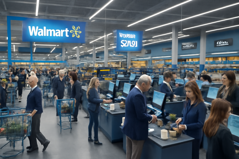 【美股動態】沃爾瑪高收入客湧入，門店科技驅動續攻