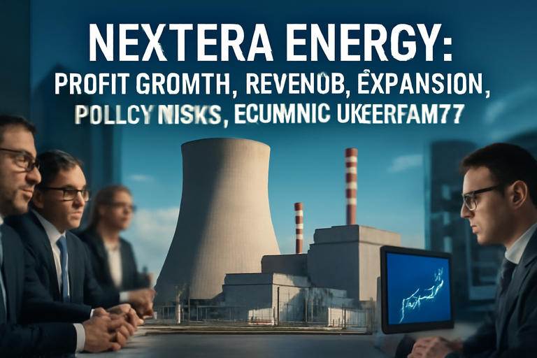 【美股動態】NextEraEnergy財報顯示盈利增長但營收不及預期