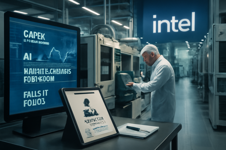 【美股動態】英特爾資本支出與福利雙催化，股價勁揚