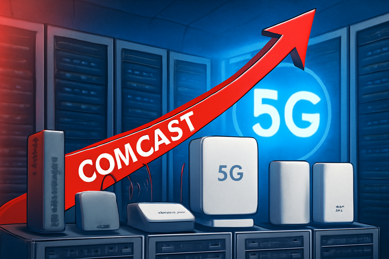 【即時新聞】電信巨頭Comcast第四季無線業務大爆發，國內線路數量年增率逼近兩成