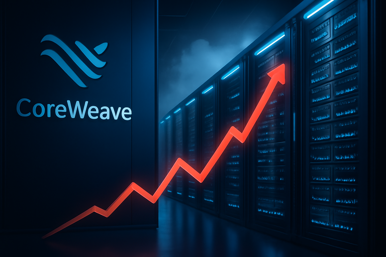 【即時新聞】AI雲端新星CoreWeave崛起，手握550億美元訂單挑戰科技巨頭！