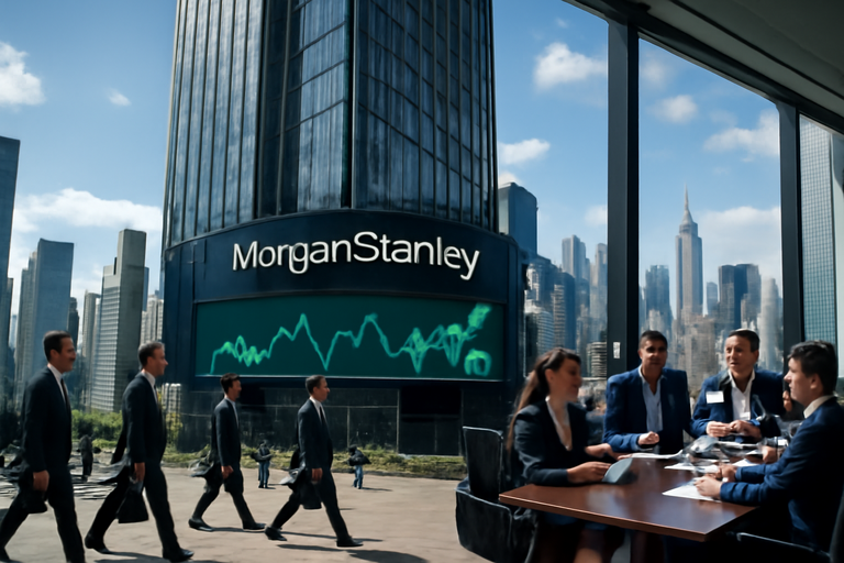 【美股動態】摩根士丹利逆勢上漲,估值已反映利多