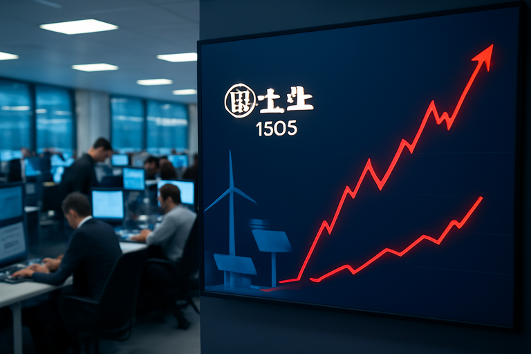 【即時新聞】電力題材再掀波,士電(1503)漲停至246元、法人近5日買超破萬張