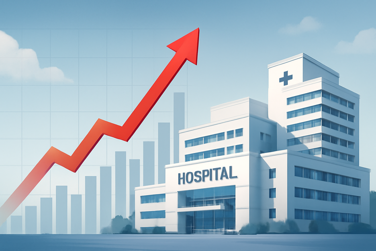 【即時新聞】全美最大醫院集團HCA Healthcare調升股息8.3％每股配發0.78美元