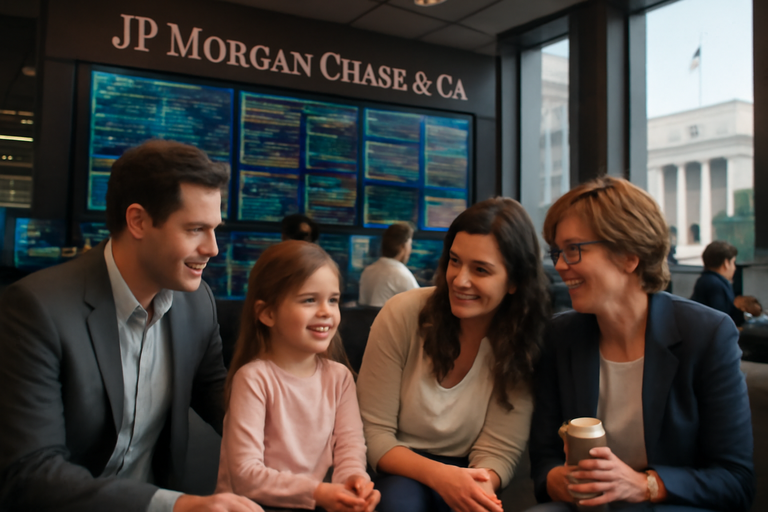 【美股動態】摩根大通將匹配政府對員工子女退休賬戶的貢獻