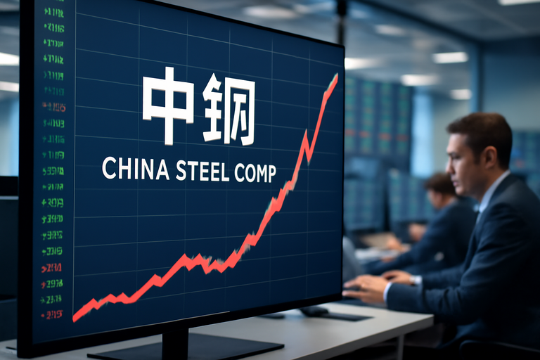 【即時新聞】中鋼今日宣布12月轉盈，股價大漲5％並收復年線關卡