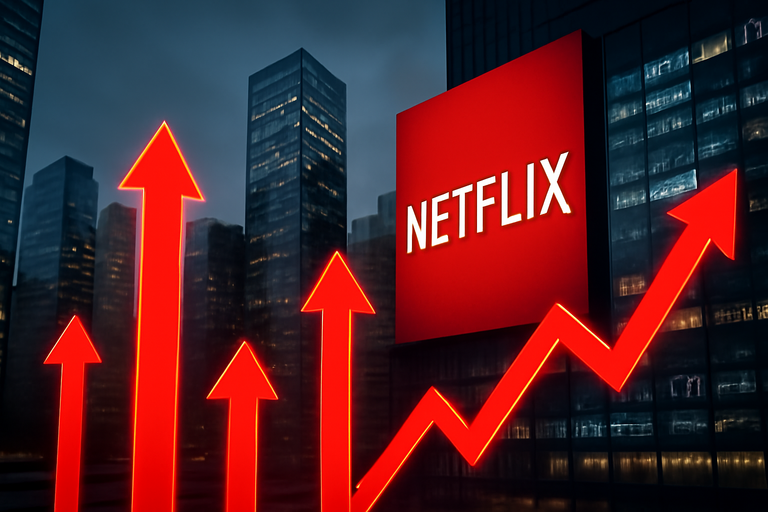 【即時新聞】Netflix獲券商調升評級看好定價能力,串流龍頭地位穩固支撐長線漲勢