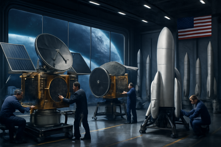 【美股動態】洛克希德馬丁搶攻太空市場，2026銷售目標達800億美元