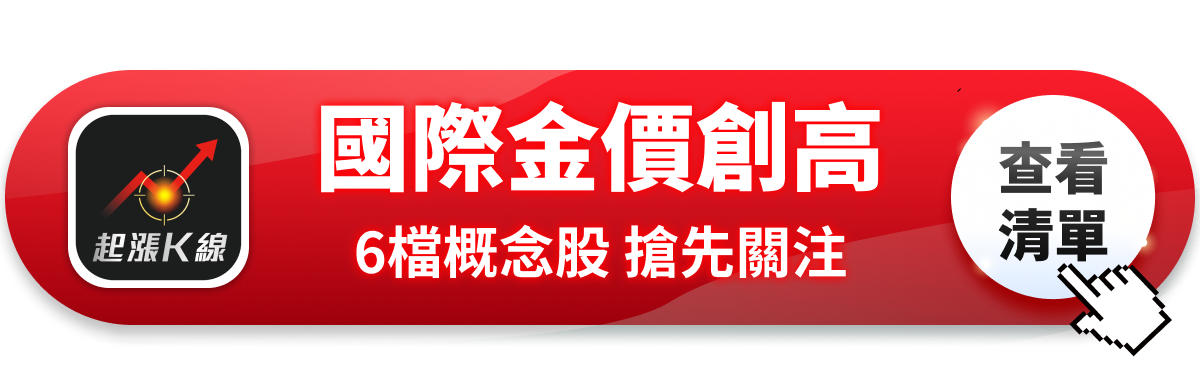 【最新消息】國際金價衝5,600美元，「6檔概念股」搶先關注！ 