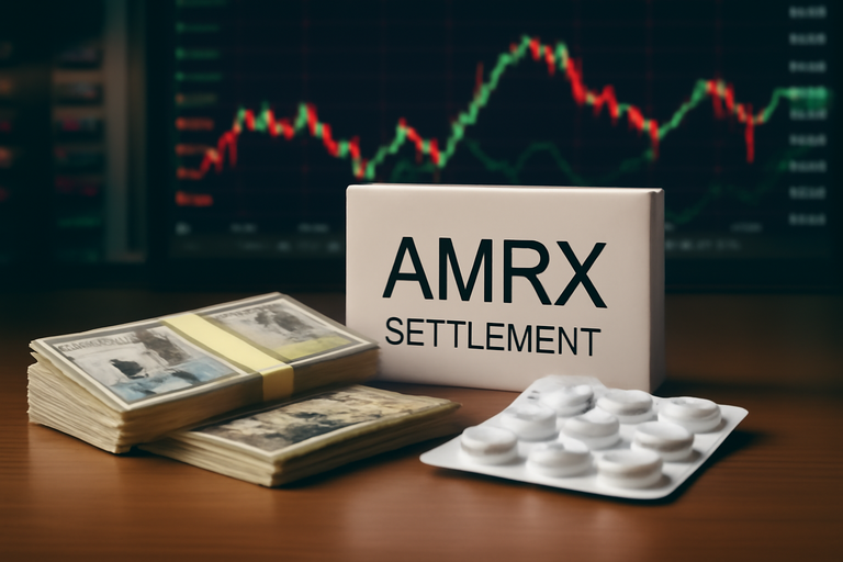 【即時新聞】阿姆尼爾製藥(AMRX)啟動2.67億美元和解協議,化解鴉片類藥物訴訟風險