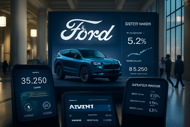 【美股動態】福特汽車直營銀行落地，資金成本與利差想像啟動