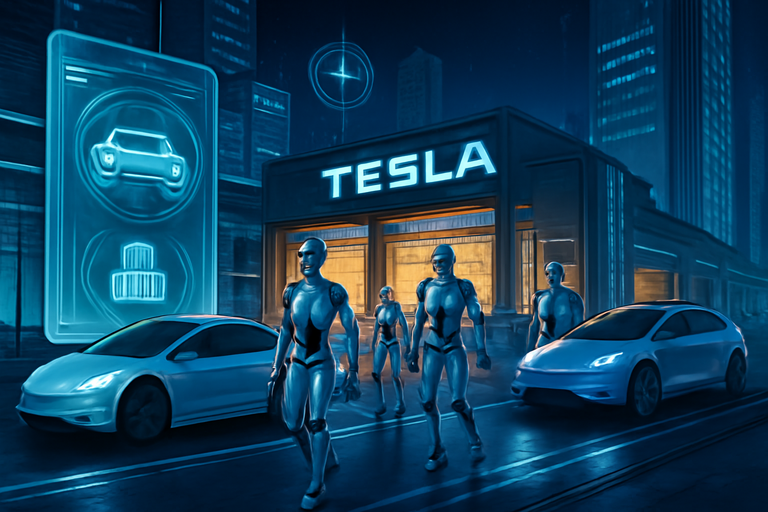 【美股動態】特斯拉押注機器人與自駕,營收首見下滑估值承壓