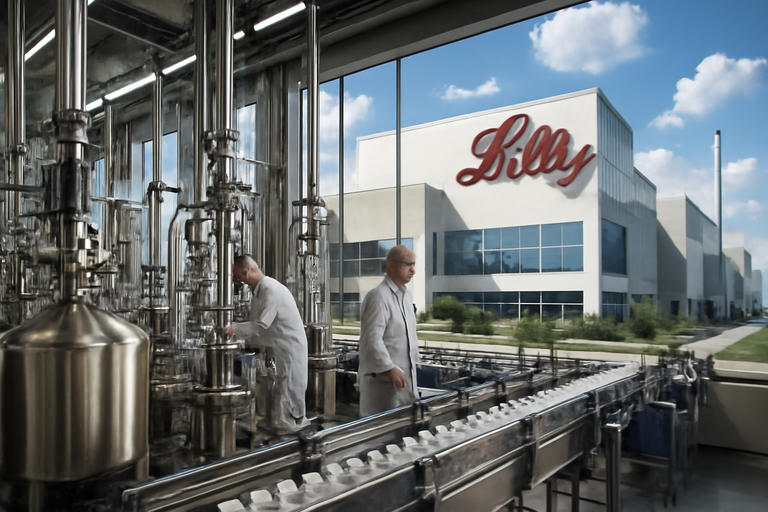 【美股動態】禮來將建六座大型製造廠，強化美國製藥產能