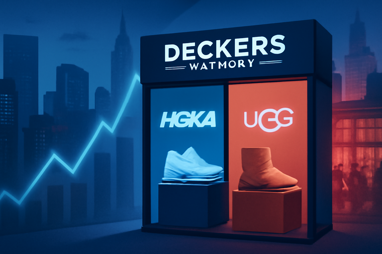 【即時新聞】Deckers Outdoor(DECK)上調財測營收上看54億美元，雙品牌驅動強勁需求