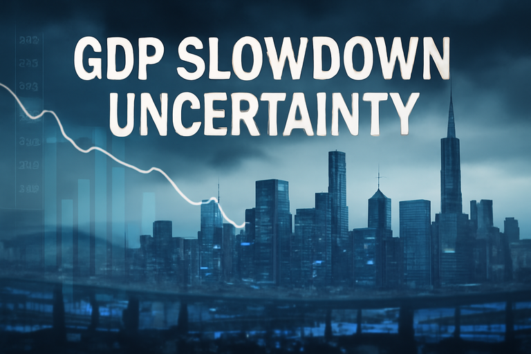 【美股動態】GDP數據顯示經濟增長放緩風險提升