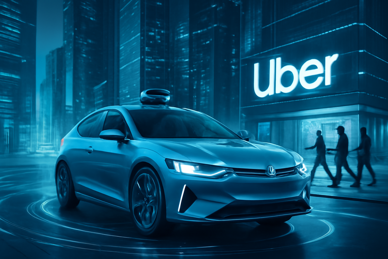 【美股動態】Uber自駕車太保守,效率疑慮成關鍵考驗