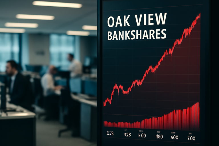 【即時新聞】Oak View Bankshares發布年度業績,每股盈餘2.15美元營收達617萬