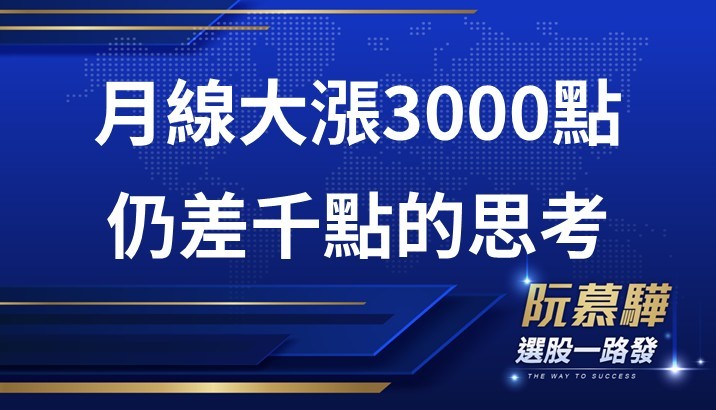 【宏觀週報】月線大漲逾3000點但離高點少了千點的思考