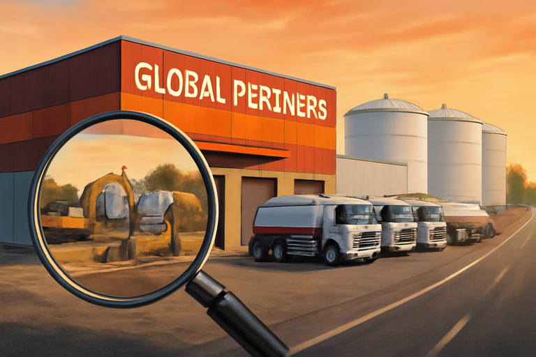 【即時新聞】能源物流商Global Partners(GLP)宣布調升季度配息,預估年化殖利率達6.44%