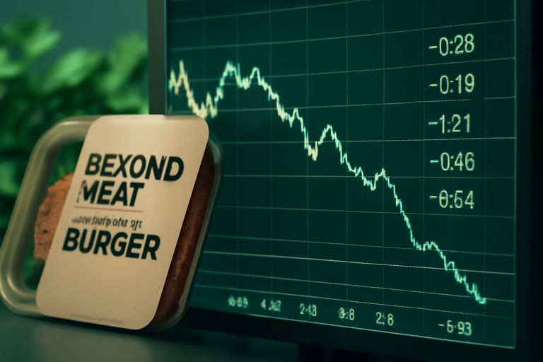 【即時新聞】植物肉熱潮退去後Beyond Meat面臨營收下滑與虧損擴大的嚴峻考驗