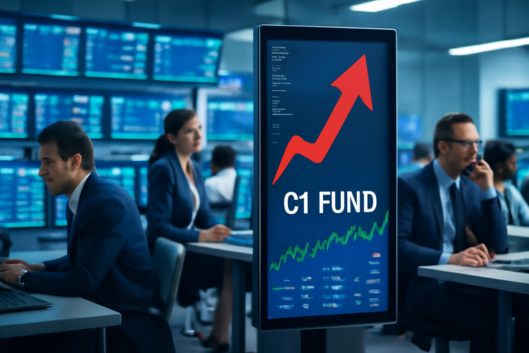 【即時新聞】C1 Fund祭出300萬美元庫藏股計畫激勵盤前股價勁揚逾7%