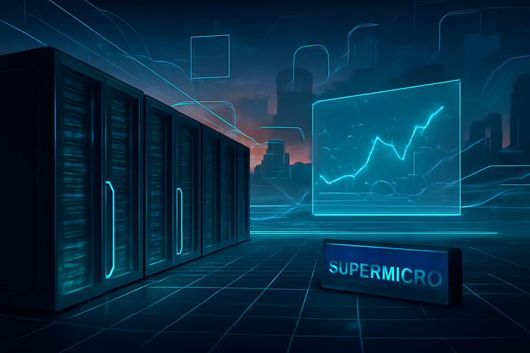 【美股動態】Supermicro財報爆發,上修展望點燃AI伺服器行情